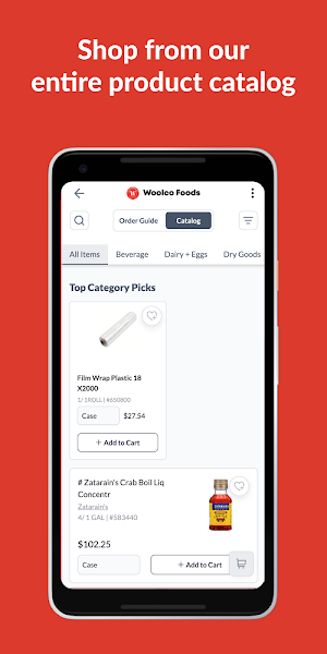 Woolco Foods Portal Screenshot 2