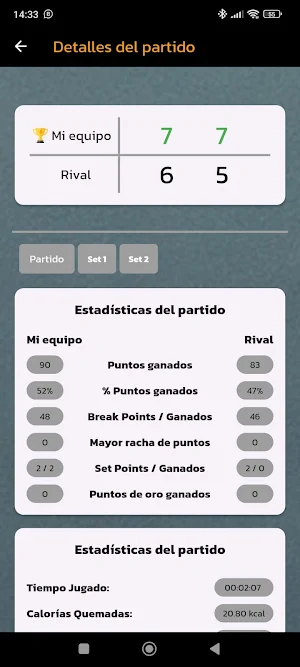 Padel Play: Score & Stats Screenshot 3