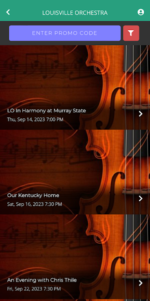 Louisville Orchestra Screenshot 2