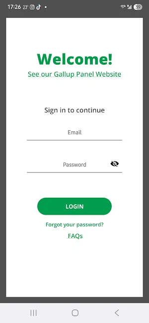 The Gallup Panel Screenshot 0