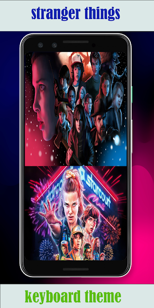 stranger things keyboard theme Screenshot 1
