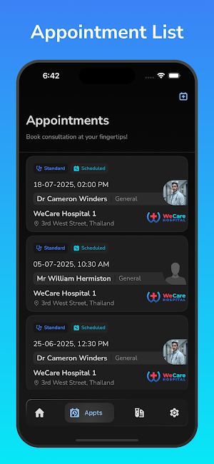 Alex Health Screenshot 1
