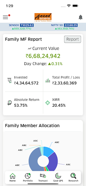 Anand Securities Screenshot 0