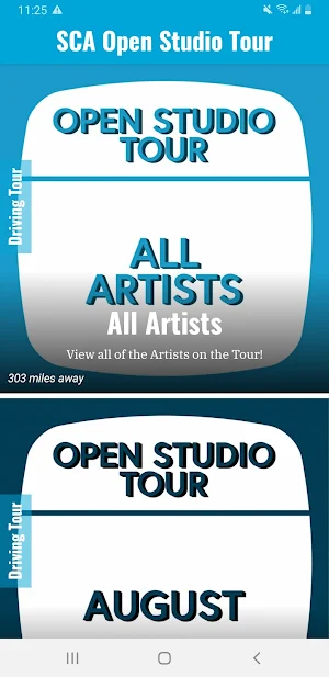 SCA - Open Studio Tours Screenshot 0