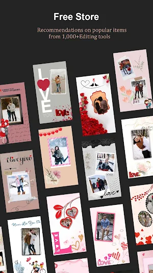 Love Collage & Photo Editor Screenshot 0