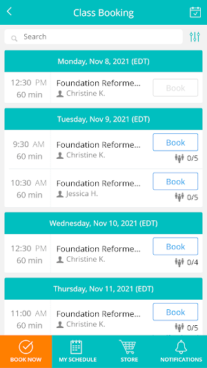 Reform Your Core Pilates Screenshot 1