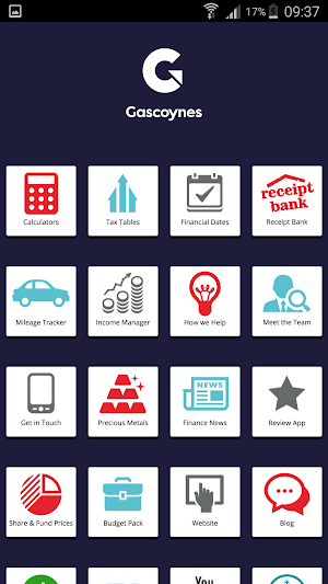 Gascoynes Accountants Screenshot 1