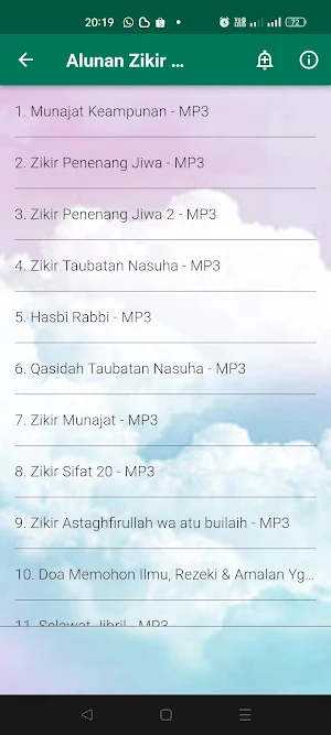 Zikir & Doa Penenang Jiwa Screenshot 2