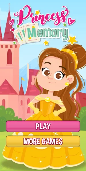 Princess Memory Game Screenshot 0