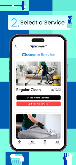 STHARY CLEANING SERVICES Screenshot 1