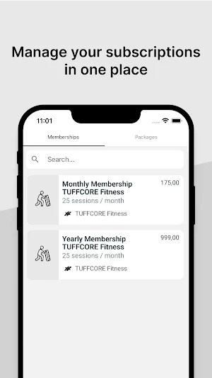 TUFFCORE Fitness Screenshot 3