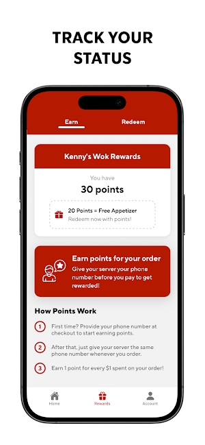 Kenny's Wok Rewards Screenshot 1