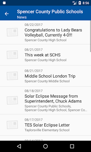 Spencer County Public Schools Screenshot 1