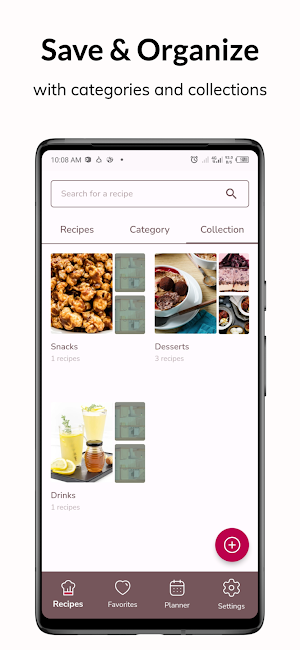 Recipes Wallet & Meal Planner Screenshot 1