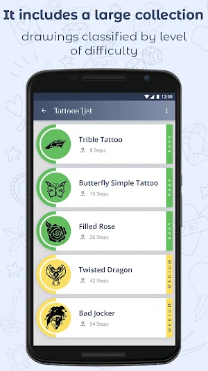 Tattoo Tutorial Screenshot 1