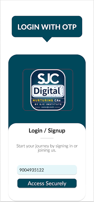 SJC Digital - CA Aspirants Screenshot 0