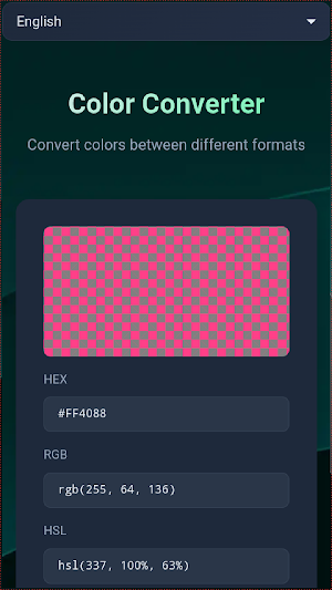 Quick Color Converter Screenshot 0
