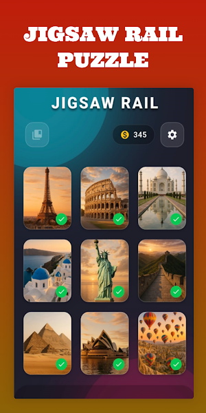 Jigsaw Rail Puzzle Screenshot 0