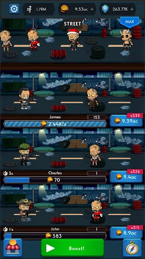 Kill Zombies: Idle Tycoon Screenshot 1