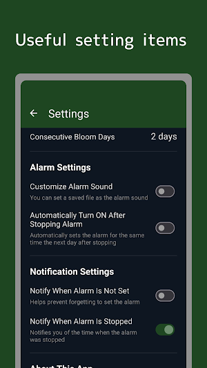 Agave Alarm - one shot wake up Screenshot 3