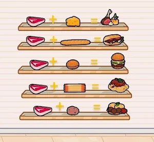 Toca Boca Food Recipes Ideas Screenshot 2