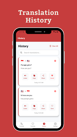Balinese Translator App Screenshot 2