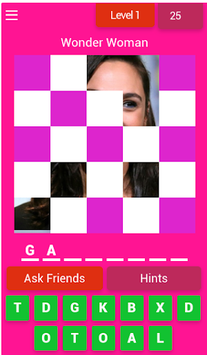 Hollywood Actress Quiz Screenshot 0