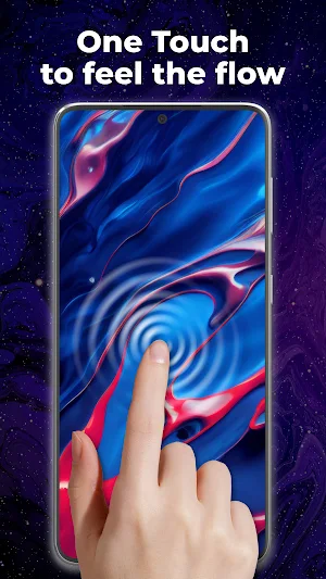 4D Wallpaper: Fluid Simulation Screenshot 1