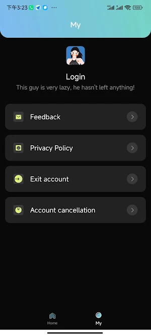 BGH Card Screenshot 2