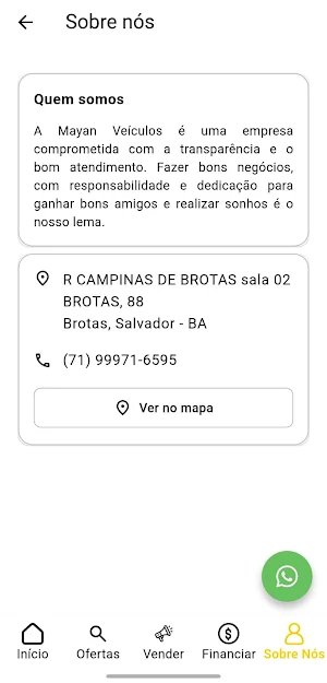 Mayan Veículos Screenshot 2