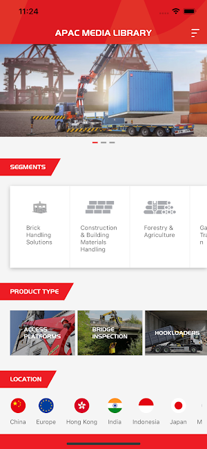 Palfinger APAC Screenshot 1
