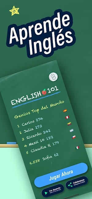English Miss: Aprende Inglés Screenshot 2