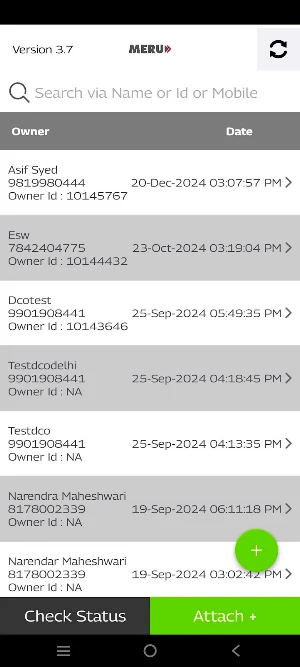 Meru Super App Screenshot 2