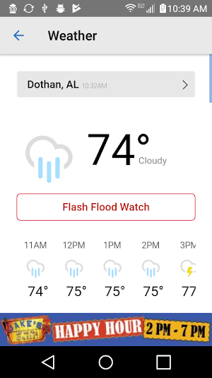 WDHN Weather DothanFirst.com Screenshot 1