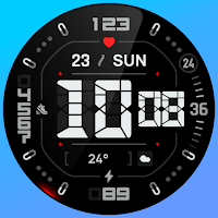 SH064 Watch Face, WearOS watch