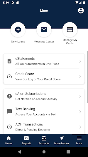 VATAT Credit Union Screenshot 2