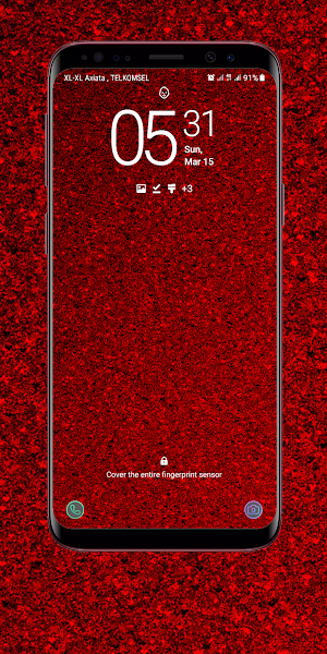 Dark Red Wallpaper Screenshot 3