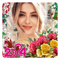 Happy New Year Frame Nouvel An
