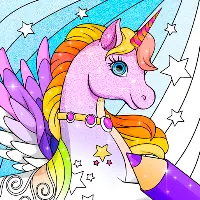 Unicorn Dress Up Coloring Book