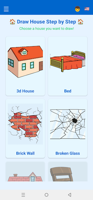 Draw House Step by Step Screenshot 0