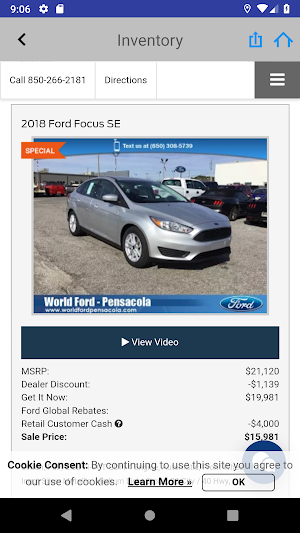 World Ford Pensacola Screenshot 3