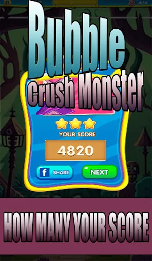 Bubble Crush Monster Screenshot 2
