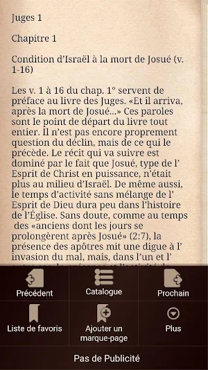 Commentaire Biblique Screenshot 1