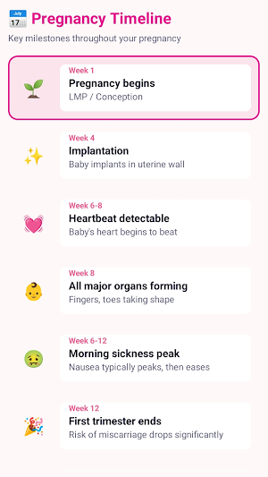 Pregnancy Due Date Calculator Screenshot 0