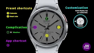 JW153 jwstudio watchface Screenshot 2
