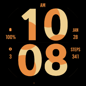 Big Giraffe Watch Face screenshot 4