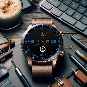 Key WF76 Minimalist Watch Face Screenshot 2