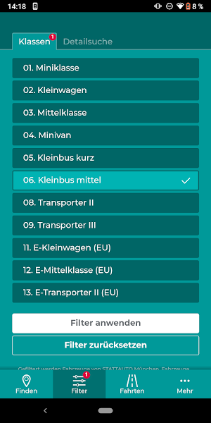 STATTAUTO München Screenshot 3