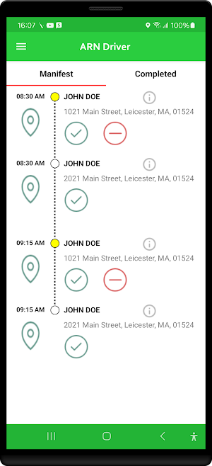 ARN Driver Screenshot 2