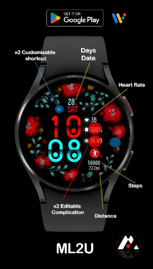ML2U 371 Watch Face Screenshot 1